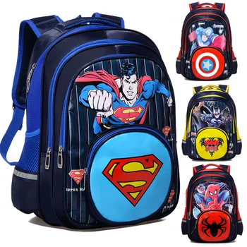 Comics Batman Captain America Boys Girls Children Kindergarten School bags Teenager Kids Schoolbags Student Backpack
Comics Batman Captain America Boys Girls Children Kindergarten School bags Teenager Kids Schoolbags Student Backpack