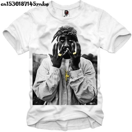 Забавная футболка Tupac Shakur 2Pac Eazy E Rap Notorious B.I.G мужские хлопковые футболки уличная