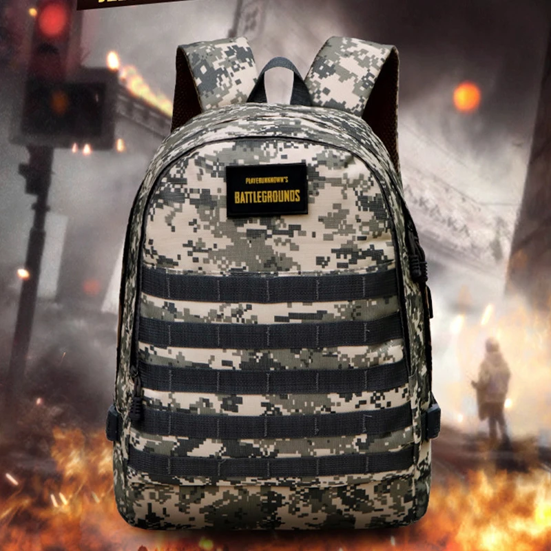 Hot Game PUBG Backpack Cosplay Game Playerunknown's Battlegrounds Level 3 Instructor Backpack Outdoor Large Capacity Backpack
Hot Game PUBG Backpack Cosplay Game Playerunknown's Battlegrounds Level 3 Instructor Backpack Outdoor Large Capacity Backpack