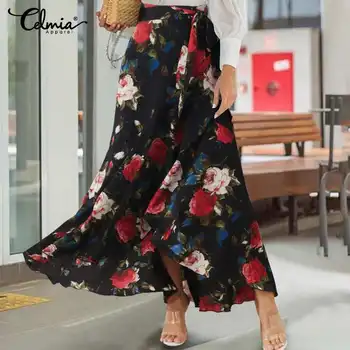 Celmia Bohemian Women Long Skirt 2020 Fashion Rose Printed Maxi Skirts Casual High Waist Ruffled Hem Elegant Party Skirts S-5XL
Celmia Bohemian Women Long Skirt 2020 Fashion Rose Printed Maxi Skirts Casual High Waist Ruffled Hem Elegant Party Skirts S-5XL