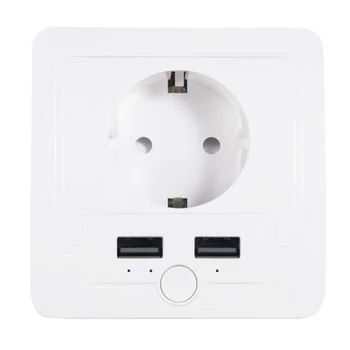 Smart Wall Socket Wifi EU Plug Voice Control Mobile Phone Remote Timer Switch ABS Flame Retardant Polymer For Home Diy Tools
Smart Wall Socket Wifi EU Plug Voice Control Mobile Phone Remote Timer Switch ABS Flame Retardant Polymer For Home Diy Tools