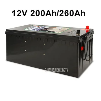12V 200Ah/260Ah LifePo4 Lithium Iron Phosphate Battery/Ternary lithium Battery Deep Cycles for Solar Energy System Outdoor
12V 200Ah/260Ah LifePo4 Lithium Iron Phosphate Battery/Ternary lithium Battery Deep Cycles for Solar Energy System Outdoor
