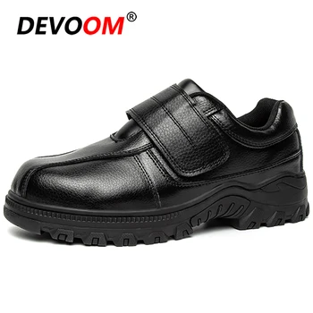 New Men Safety Boots With Indestructible Shoe with Steel Toe Leather Waterproof Shoes Breathable Sneakers Men Work Shoes Size 46
New Men Safety Boots With Indestructible Shoe with Steel Toe Leather Waterproof Shoes Breathable Sneakers Men Work Shoes Size 46