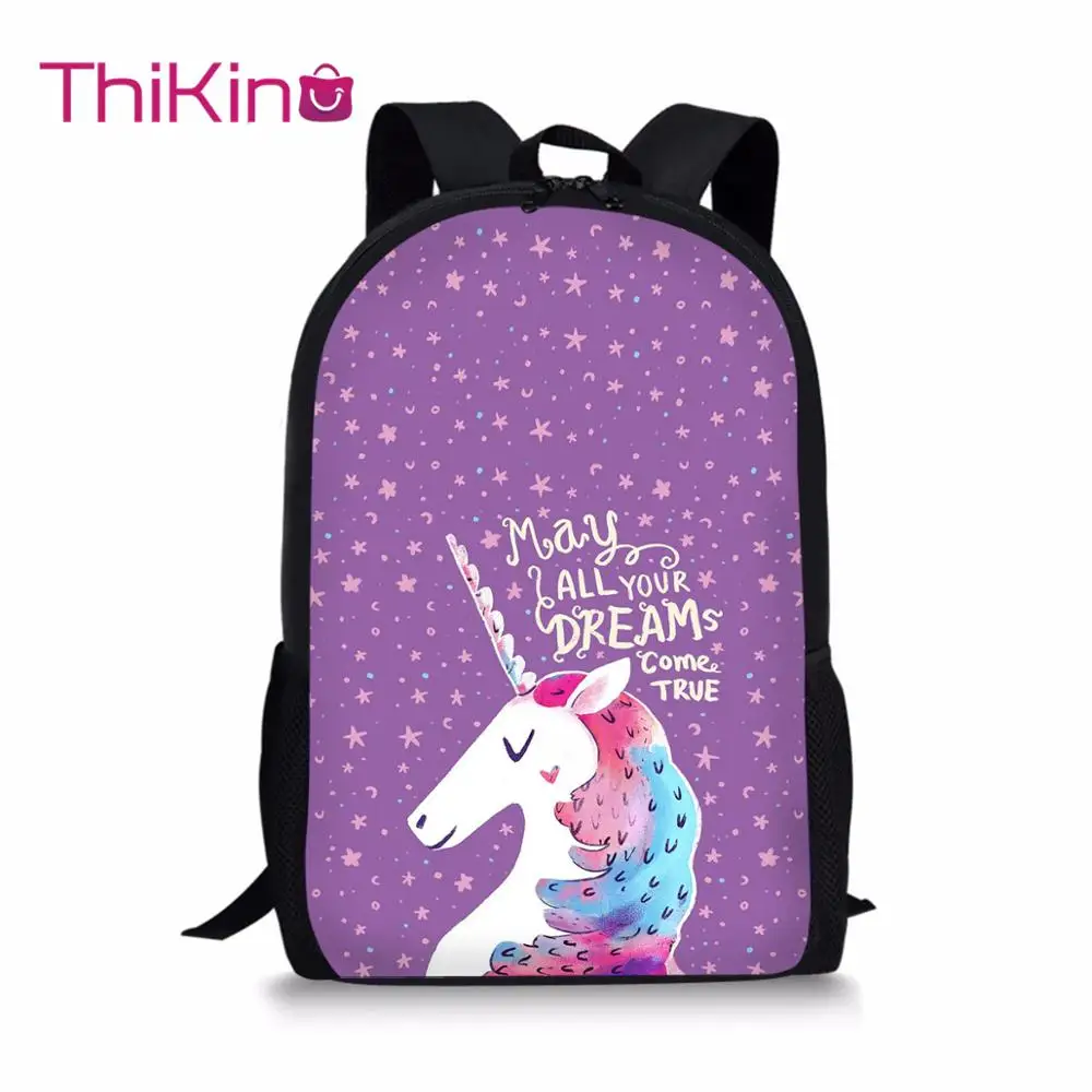 Thikin Cartoon Pink Unicorn Pattern Student School Bag for Teenagers Backpack Travel Package Shopping Shoulder Bag Women Mochila
Thikin Cartoon Pink Unicorn Pattern Student School Bag for Teenagers Backpack Travel Package Shopping Shoulder Bag Women Mochila
