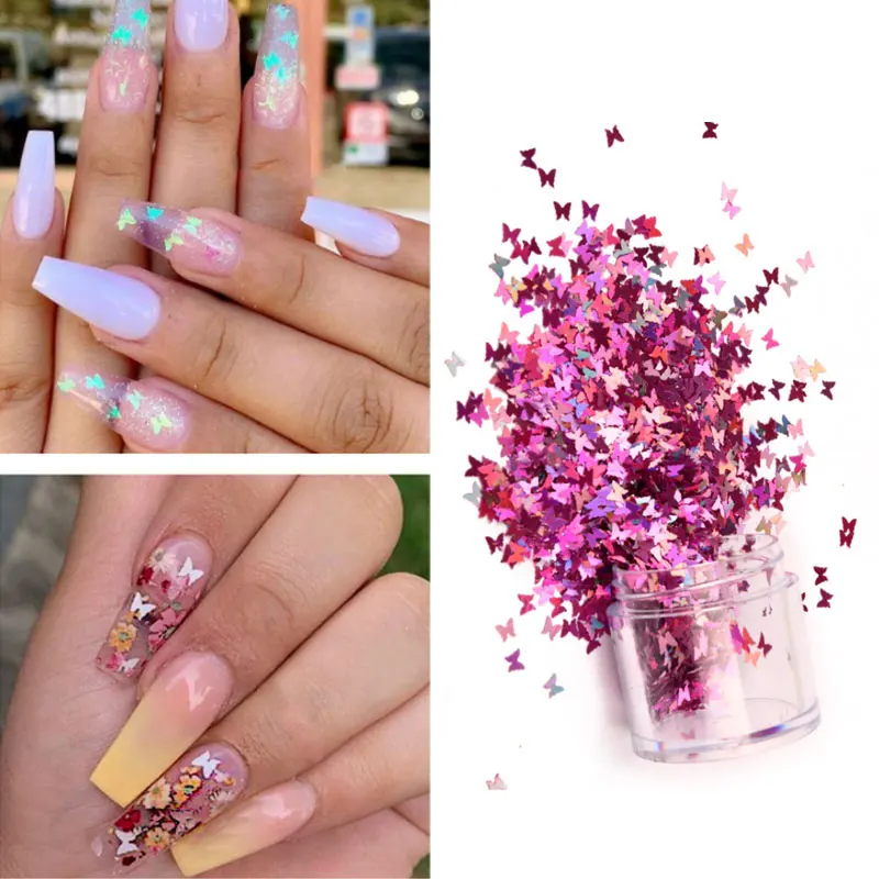 10ml Laser Red White Black Butterfly Holographic Ultra-thin Butterfly Sequined Nail Accessories for Nail Polish Decoration DIY
10ml Laser Red White Black Butterfly Holographic Ultra-thin Butterfly Sequined Nail Accessories for Nail Polish Decoration DIY