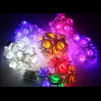 Wedding Decoration Led Artificial Rose Lantern 20LED Christmas Wedding Holiday Gift Decoration Courtyard Decorative Lights
Wedding Decoration Led Artificial Rose Lantern 20LED Christmas Wedding Holiday Gift Decoration Courtyard Decorative Lights
