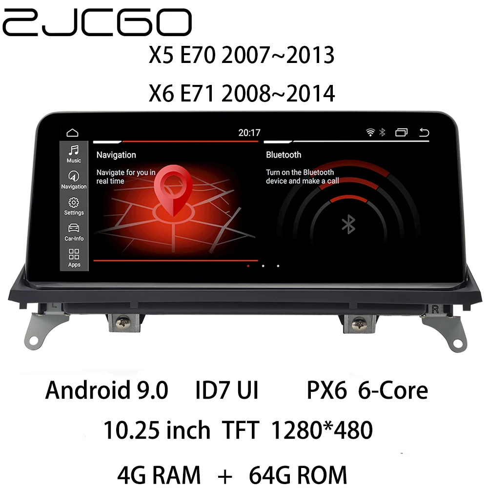 Car Multimedia Player Stereo GPS DVD Radio Navigation NAVI Android CCC CIC NBT EVO for BMW X5 E70 X6 E71 2007~2014
Car Multimedia Player Stereo GPS DVD Radio Navigation NAVI Android CCC CIC NBT EVO for BMW X5 E70 X6 E71 2007~2014