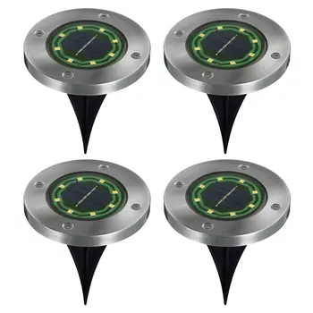 4pcs/Pack Solar Powered Ground Lights Waterproof Garden Landscape Decor Light for Outdoor Pathway Stairway
4pcs/Pack Solar Powered Ground Lights Waterproof Garden Landscape Decor Light for Outdoor Pathway Stairway