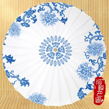 JPY Blue Sky Color Oil Paper Umbrella Chinese Culture Reasturant Decoration Paper Parasol Women Stage Dance Paper Umbrella
JPY Blue Sky Color Oil Paper Umbrella Chinese Culture Reasturant Decoration Paper Parasol Women Stage Dance Paper Umbrella