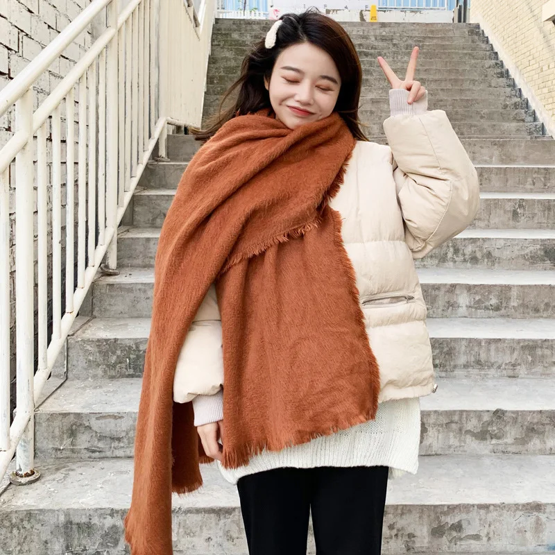 2019 winter Warm design, soft and comfortable multi-color hair warm scarf hot shawl
2019 winter Warm design, soft and comfortable multi-color hair warm scarf hot shawl
