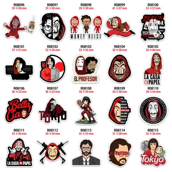 Spain Money Heist Movie 30pcs/lot Planar Resins New Cartoon Pattern Planar Resin Printed for DIY Decorating Accessories 
Spain Money Heist Movie 30pcs/lot Planar Resins New Cartoon Pattern Planar Resin Printed for DIY Decorating Accessories