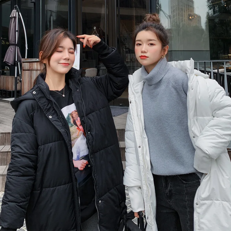 Down Jacket Cotton-padded Clothes Women's Mid-length Korean-style Loose Thick Students INS down Coat Fashion 2019 New Style Wint
Down Jacket Cotton-padded Clothes Women's Mid-length Korean-style Loose Thick Students INS down Coat Fashion 2019 New Style Wint