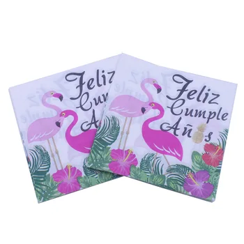 100Pcs Summer Party Flamingo Theme Table Printing Tissue Disposable Paper Napkin Dinner Table Birthday Show Wedding Decoration
100Pcs Summer Party Flamingo Theme Table Printing Tissue Disposable Paper Napkin Dinner Table Birthday Show Wedding Decoration