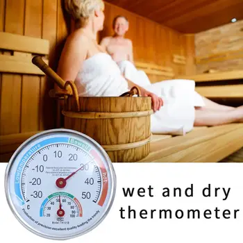 Wall-mounted Temperature Humidity Meter Gauge Measuring Tool 2 in 1 Thermometer Hygrometer Mini Round Indoor Room Thermometer
Wall-mounted Temperature Humidity Meter Gauge Measuring Tool 2 in 1 Thermometer Hygrometer Mini Round Indoor Room Thermometer