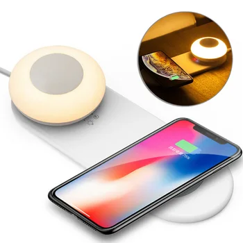 2In1 Wireless Cellphone Charger LED Magnetic Night Lights Table Lamp Dimming wireless fast charging high quality
2In1 Wireless Cellphone Charger LED Magnetic Night Lights Table Lamp Dimming wireless fast charging high quality