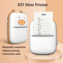 Portable Mini Thermal Printer Cute Print Photo Wireless Bluetooth Student Note Printing Wireless Bluetooth Android IOS Printers
Portable Mini Thermal Printer Cute Print Photo Wireless Bluetooth Student Note Printing Wireless Bluetooth Android IOS Printers