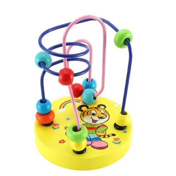 Baby Wooden Math Toy Counting Circles Bead Abacus Wire Maze Roller Coaster Montessori Learning Early Educational Games for Kids 
Baby Wooden Math Toy Counting Circles Bead Abacus Wire Maze Roller Coaster Montessori Learning Early Educational Games for Kids