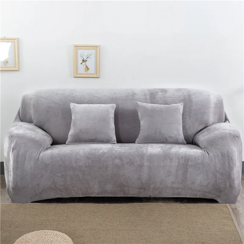 Solid Color Thicken Elastic Sofa Cover Universal Combination Couch Cover 1/2/3/4 seater Stretch Sofa Cover for Living Room
Solid Color Thicken Elastic Sofa Cover Universal Combination Couch Cover 1/2/3/4 seater Stretch Sofa Cover for Living Room