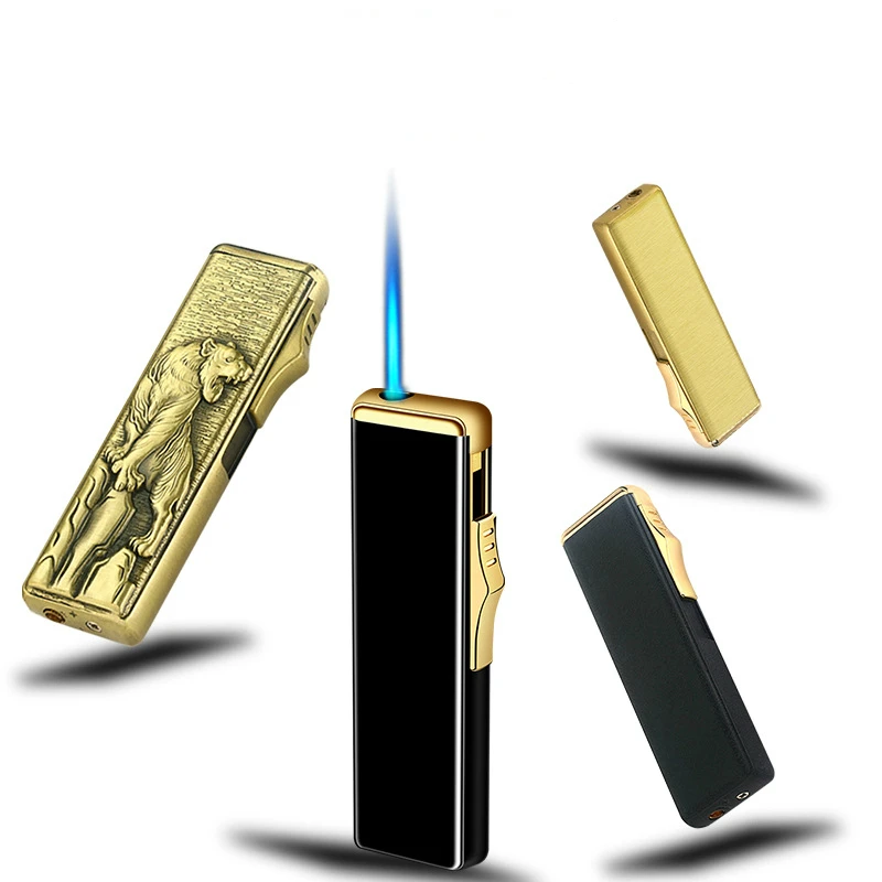 Inflatable Direct Lighter Creative Moxibustion Pipe Long Windproof Lighter Modern Simplicity Butane Encendedores Men's Gift
Inflatable Direct Lighter Creative Moxibustion Pipe Long Windproof Lighter Modern Simplicity Butane Encendedores Men's Gift