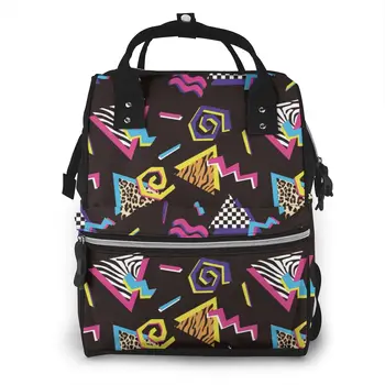 Fashion Mummy Maternity Nappy Bag Shapes And Animal Prints 90'S Style Large Capacity Baby Bag Travel Nursing Bag for Baby Care
Fashion Mummy Maternity Nappy Bag Shapes And Animal Prints 90'S Style Large Capacity Baby Bag Travel Nursing Bag for Baby Care