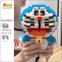 HCP 8802 Anime Doraemon Blue Cat Building Blocks Robot Stand Cute Animal Pet Model DIY Mini Magic Bricks Toy for Children Gifts
HCP 8802 Anime Doraemon Blue Cat Building Blocks Robot Stand Cute Animal Pet Model DIY Mini Magic Bricks Toy for Children Gifts