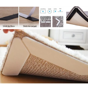 8PCS Anti Slip Soft Mat Rug Carpet Anti Curling Rug Grippers Tape Floor Home Rug Carpet Mat Gripper Non Slip Skid Reusable Grip
8PCS Anti Slip Soft Mat Rug Carpet Anti Curling Rug Grippers Tape Floor Home Rug Carpet Mat Gripper Non Slip Skid Reusable Grip