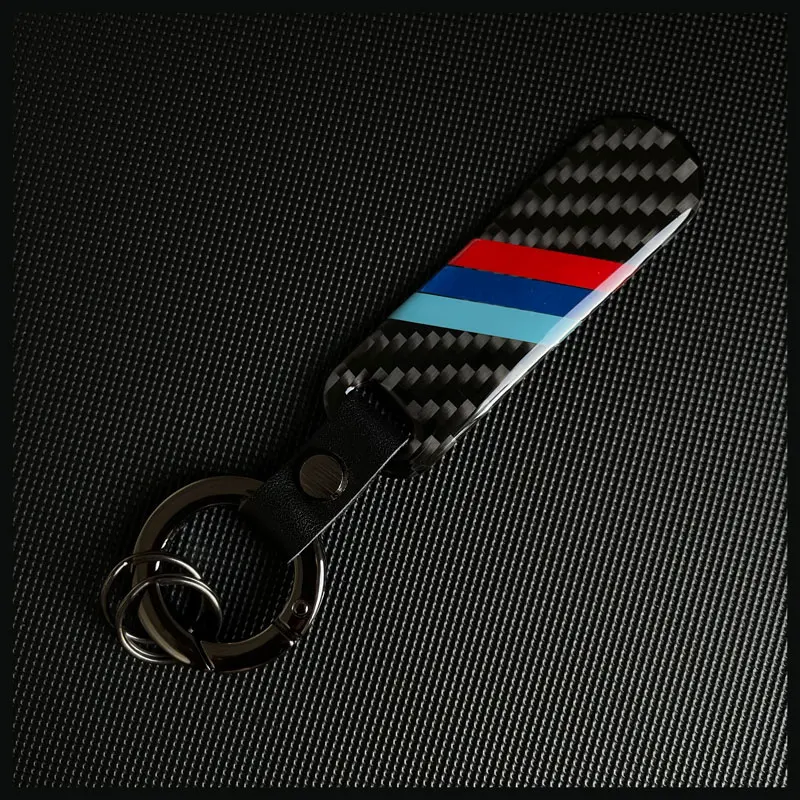 Фото Брелок для ключей автомобильный брелок из углеродного волокна BMW M X1 X3 X5 X6 E46 E36 E60 F20