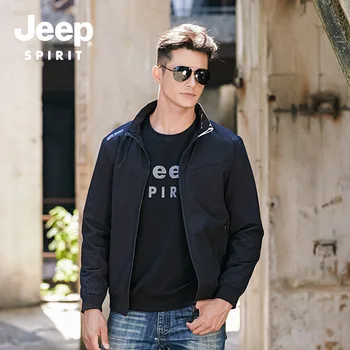 JEEP SPIRIT Autumn Jacket Men Stand Collar Mesh Liner Breathable Spring Coat Men Outerwear Veste Homme Streetwear Mens Clothing
JEEP SPIRIT Autumn Jacket Men Stand Collar Mesh Liner Breathable Spring Coat Men Outerwear Veste Homme Streetwear Mens Clothing