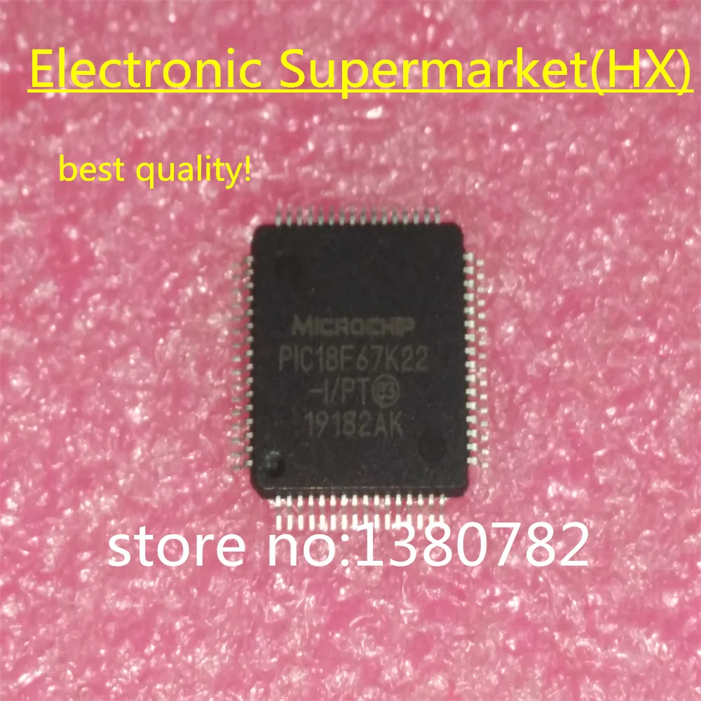 

Free shipping 10pcs/lot PIC18F67K22-I/PT PIC18F67K22 TQFP-64 IC in stock!