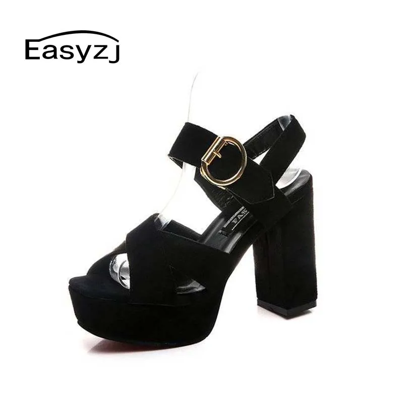 New Women Platform Summer Sandals Buckle Woman Candy Colors Thick High Heels Ladies Ankle Strap Shoes Female Sandalias sexy
New Women Platform Summer Sandals Buckle Woman Candy Colors Thick High Heels Ladies Ankle Strap Shoes Female Sandalias sexy