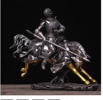 Medieval Knights in Europe wearing vintage warriors American armor home decor wine cabinet TV figure Sculpture statue high-grade 
Medieval Knights in Europe wearing vintage warriors American armor home decor wine cabinet TV figure Sculpture statue high-grade