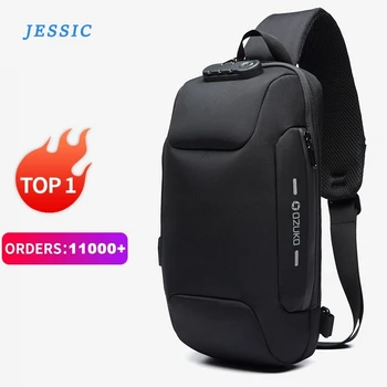 JESSIC New Multifunction Crossbody Bag for Men Anti-theft Shoulder Messenger Bags Male Waterproof Short Trip Chest Bag Pack Flap 
JESSIC New Multifunction Crossbody Bag for Men Anti-theft Shoulder Messenger Bags Male Waterproof Short Trip Chest Bag Pack Flap