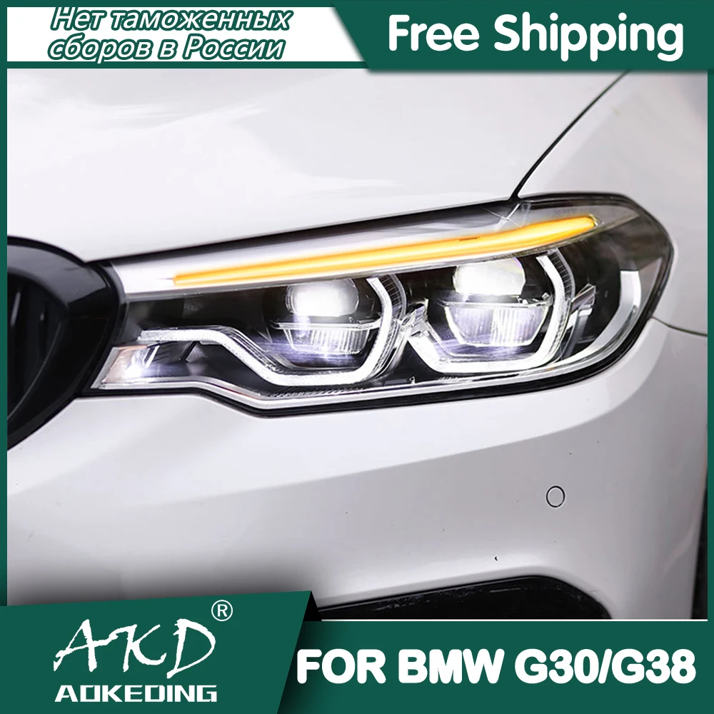 Автомобильные фары для BMW G30 2018-2021 525i 530i G38, фары DRL Hella светодиодный Bi Xenon, противотуманные фары, автомобильные аксессуары, передняя фара
Автомобильные фары для BMW G30 2018-2021 525i 530i G38, фары DRL Hella светодиодный Bi Xenon, противотуманные фары, автомобильные аксессуары, передняя фара