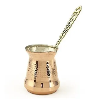 Anatolian Turkish Coffee Pot Ottoman Arabic Tea Coffee Espresso Pots %100 Copper Turkey Coffee Maker Cezve Ibrik Made in Turkey 
Anatolian Turkish Coffee Pot Ottoman Arabic Tea Coffee Espresso Pots %100 Copper Turkey Coffee Maker Cezve Ibrik Made in Turkey