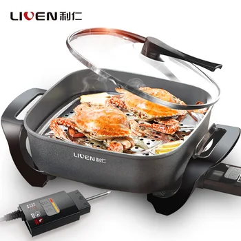 Electric multi-purpose pan electric cooking pan electric boiler steamer non-stick electric frying pan electric saucepan
Electric multi-purpose pan electric cooking pan electric boiler steamer non-stick electric frying pan electric saucepan