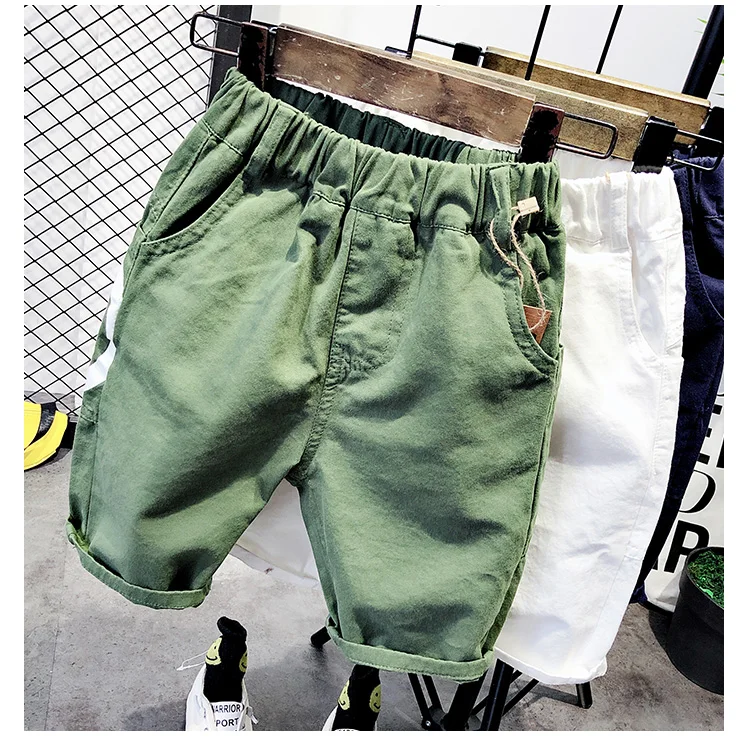 Boys Casual Geometric-Pattern Shorts