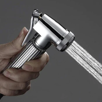 Electroplating Alloy Bidet Set Spray Head Bracket Hose Three-Piece Bidet Spray Head Bathroom Supplies
Electroplating Alloy Bidet Set Spray Head Bracket Hose Three-Piece Bidet Spray Head Bathroom Supplies