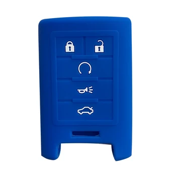 Silicone Remote Car Key Case Shell Fob 5 Button For CADILLAC ATS SRX STS CTS DTS Keyless Entry Car Key Cover Cap
Silicone Remote Car Key Case Shell Fob 5 Button For CADILLAC ATS SRX STS CTS DTS Keyless Entry Car Key Cover Cap
