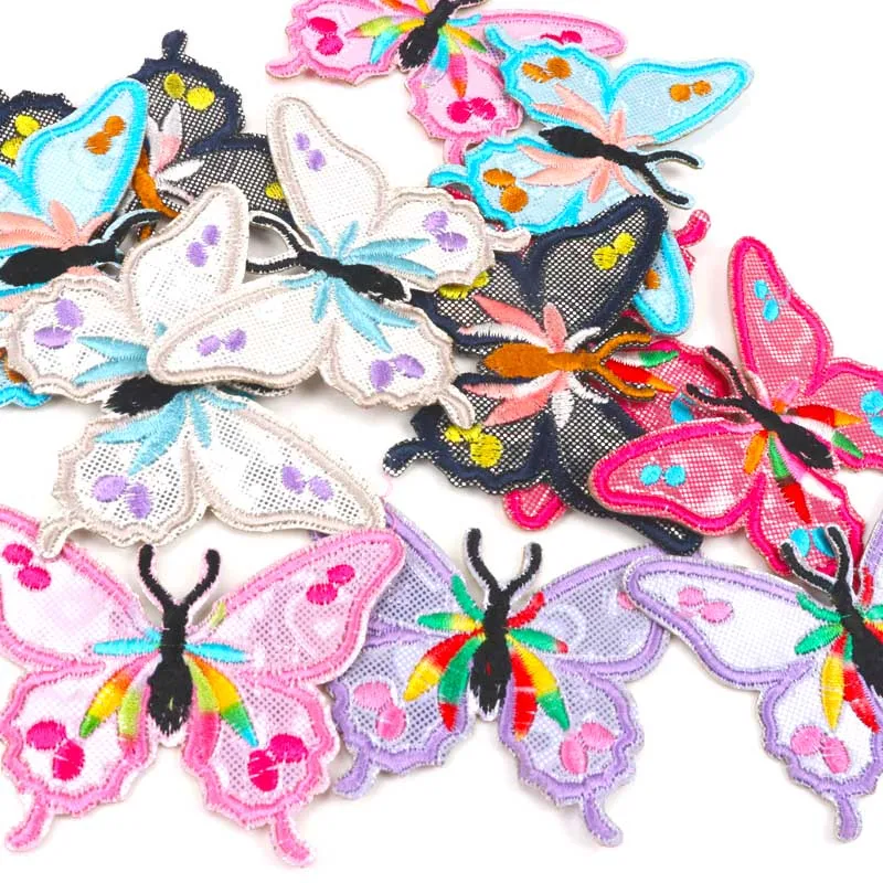 Mix 3D Multicolor Butterfly Embroidery Fabric Appliqued Sewing Patches Garment Accessory Decoration Badge Stickers 6pcs 54x69mm
Mix 3D Multicolor Butterfly Embroidery Fabric Appliqued Sewing Patches Garment Accessory Decoration Badge Stickers 6pcs 54x69mm