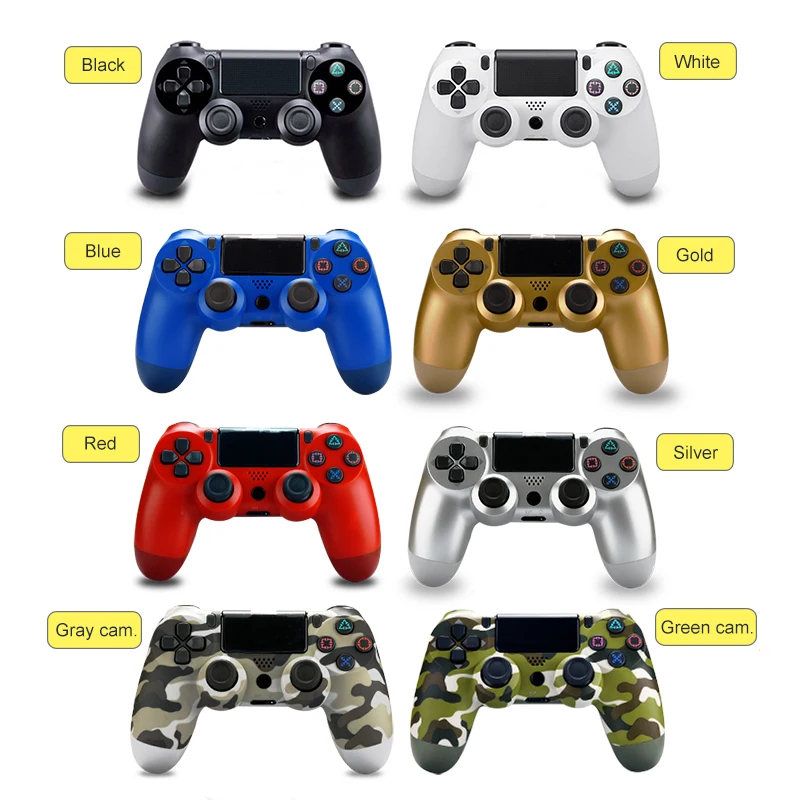 Wireless Bluetooth Gamepad For PS4 Controller For Playstation 4 Gamepad For Dualshock 4 Joystick Gamepad For PC PS4 PS3 Console
Wireless Bluetooth Gamepad For PS4 Controller For Playstation 4 Gamepad For Dualshock 4 Joystick Gamepad For PC PS4 PS3 Console