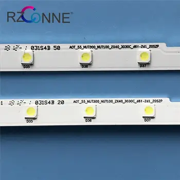 LED strip 40 leds for AOT_55_NU7300_NU7100_2x40_3030C BN96-45913A 15485A UN55NU7300 UE55NU7105 UE55NU7170U UE55NU7300U STS550AU9
LED strip 40 leds for AOT_55_NU7300_NU7100_2x40_3030C BN96-45913A 15485A UN55NU7300 UE55NU7105 UE55NU7170U UE55NU7300U STS550AU9