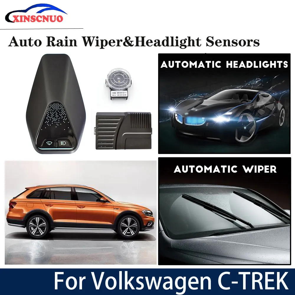 Auto smart wiper and headlight sensor For Volkswagen C-TREK 2018-2019 driving assistant system
Auto smart wiper and headlight sensor For Volkswagen C-TREK 2018-2019 driving assistant system