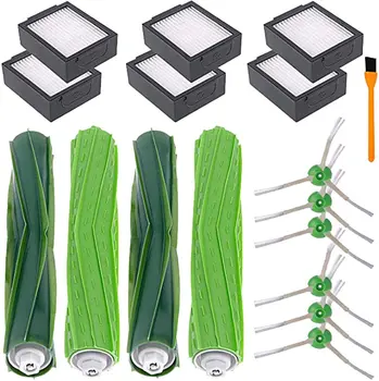 For iRobot Roomba i7 i7+/i7 Plus E5 E6 E7 Vacuum Cleaner Pack of 2 Rubber Brushes +6 HEPA Filters +6 Edge-Sweeping Brushes
For iRobot Roomba i7 i7+/i7 Plus E5 E6 E7 Vacuum Cleaner Pack of 2 Rubber Brushes +6 HEPA Filters +6 Edge-Sweeping Brushes