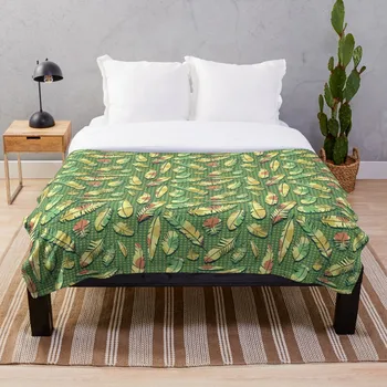 Vintage Feathers Green Throw Blanket Soft Sherpa Blanket Bed Sheet Single Knee Blanket Office Nap Blanket 
Vintage Feathers Green Throw Blanket Soft Sherpa Blanket Bed Sheet Single Knee Blanket Office Nap Blanket