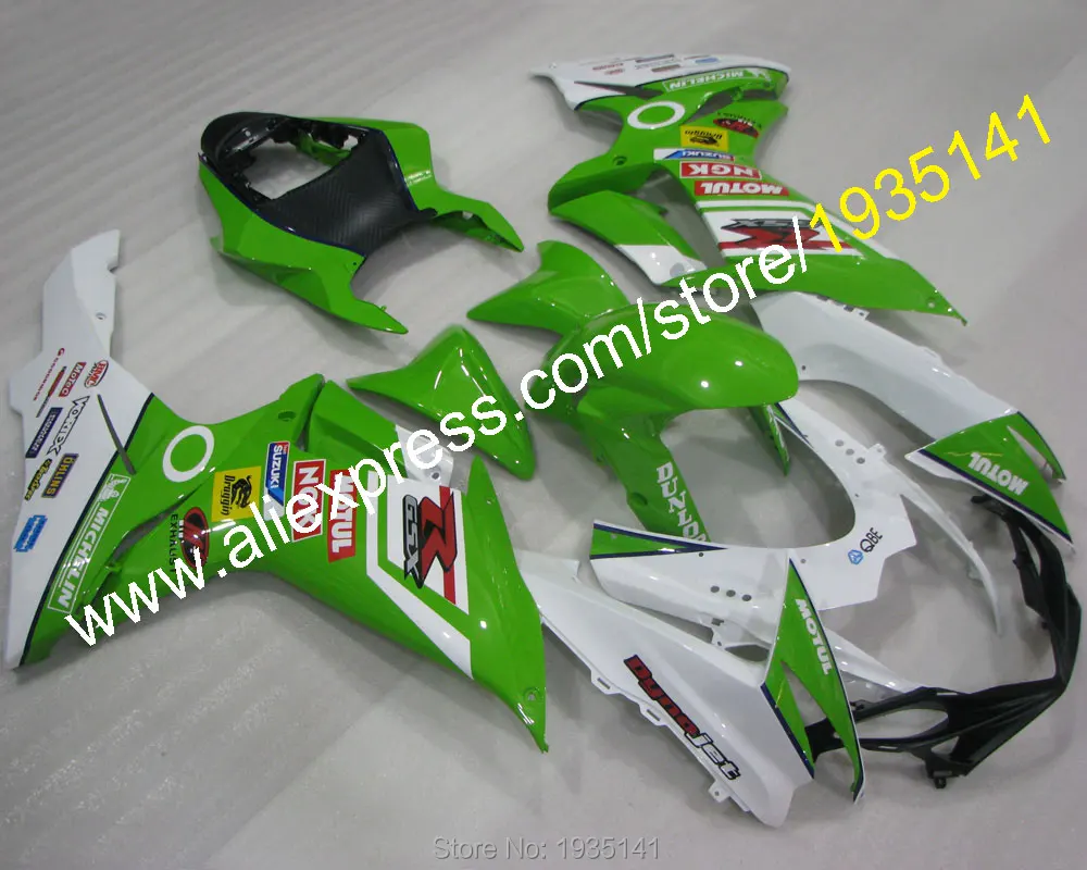 Cowling For Suzuki K11 GSXR-600 GSXR750 11 12 13 14 15 16 GSXR600 GSX-R750 Green White Bodywork Fairing Kit (Injection molding)
Cowling For Suzuki K11 GSXR-600 GSXR750 11 12 13 14 15 16 GSXR600 GSX-R750 Green White Bodywork Fairing Kit (Injection molding)
