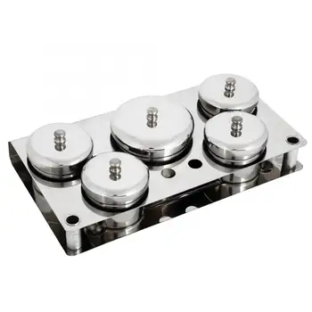 Acrylic Nail Kit 5pcs Stainless Steel Nail Art Mini Powder & Liquid Set Cans Storage Box Compact Manicure Tools
Acrylic Nail Kit 5pcs Stainless Steel Nail Art Mini Powder & Liquid Set Cans Storage Box Compact Manicure Tools