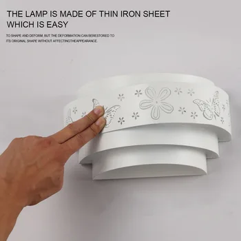 E27 Indoor Modern Wide Voltage Hollowed Out Wall Light Hallway Hotel Living Room Home Decor Balcony Bedroom Iron Lampshade
E27 Indoor Modern Wide Voltage Hollowed Out Wall Light Hallway Hotel Living Room Home Decor Balcony Bedroom Iron Lampshade