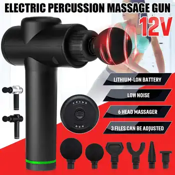 12V 20-Speed Percussion Massager Massage Muscle Gun Vibration Relaxing Therapy Deep Tissue Cordless Relief For Muscle Ache Pain
12V 20-Speed Percussion Massager Massage Muscle Gun Vibration Relaxing Therapy Deep Tissue Cordless Relief For Muscle Ache Pain
