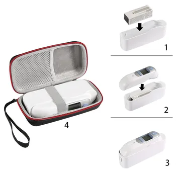 Portable Thermometer Case for Braun ThermoScan 7 IRT6520 Carrying Storage Handle Bag Protective Protector (Only case)
Portable Thermometer Case for Braun ThermoScan 7 IRT6520 Carrying Storage Handle Bag Protective Protector (Only case)
