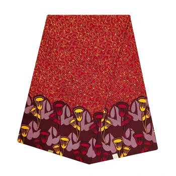 Red Ghana African Wax Fabric Cotton Veritable Dutch Block Print Nigerian Tissu Wax Pange Materials for Batik Dress
Red Ghana African Wax Fabric Cotton Veritable Dutch Block Print Nigerian Tissu Wax Pange Materials for Batik Dress